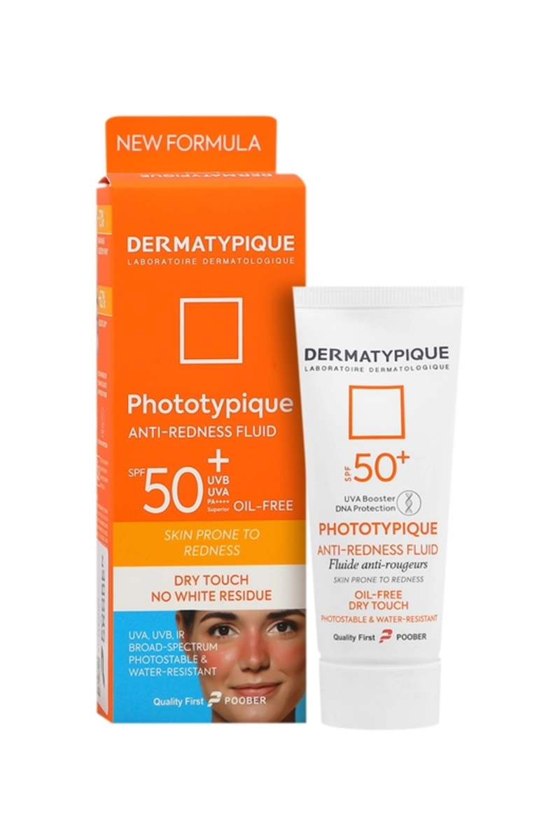 کرم ضد آفتاب و ضد قرمزی درماتیپیک (پوست حساس) SPF50