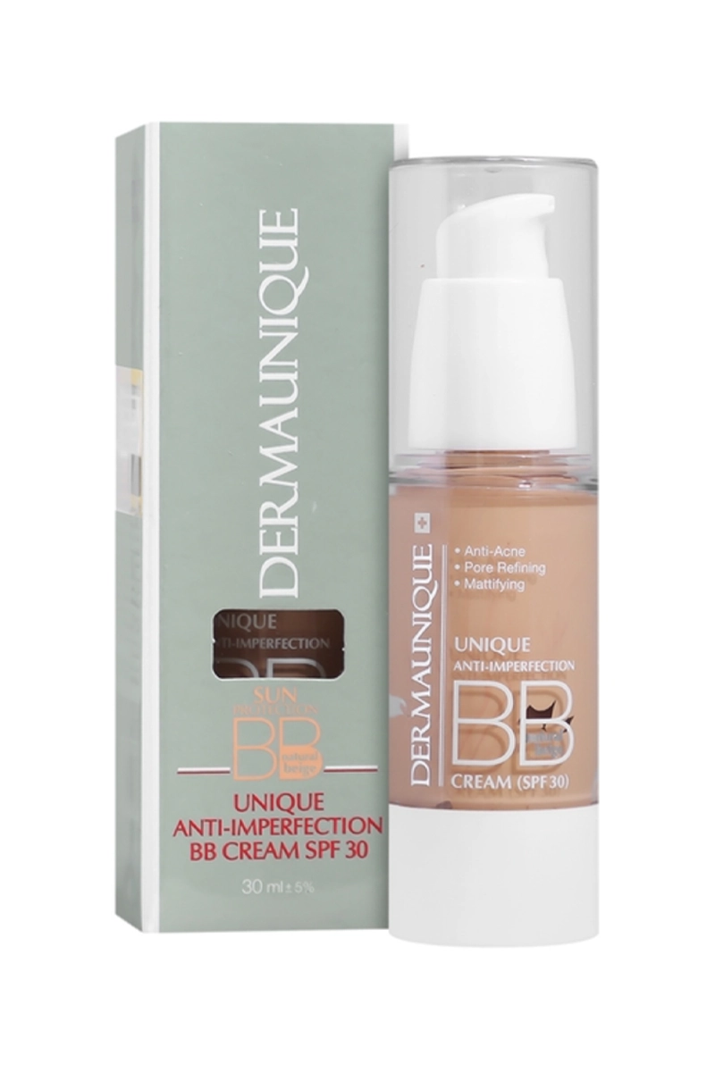 بی بی کرم ضدجوش و مات کننده درمایونیک SPF 30 (بژ طبیعی)
