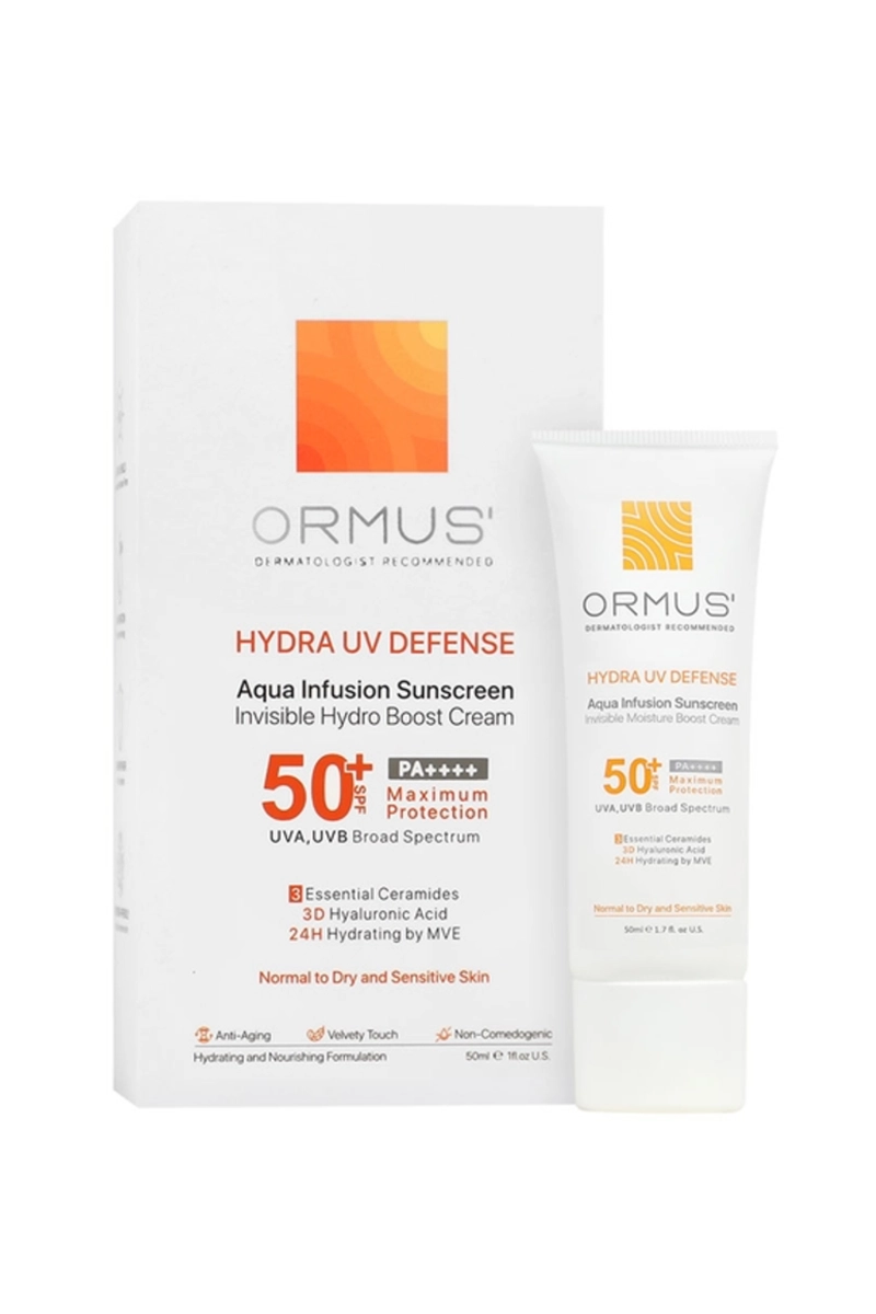 کرم ضد آفتاب و آبرسان SPF50 اورموس
