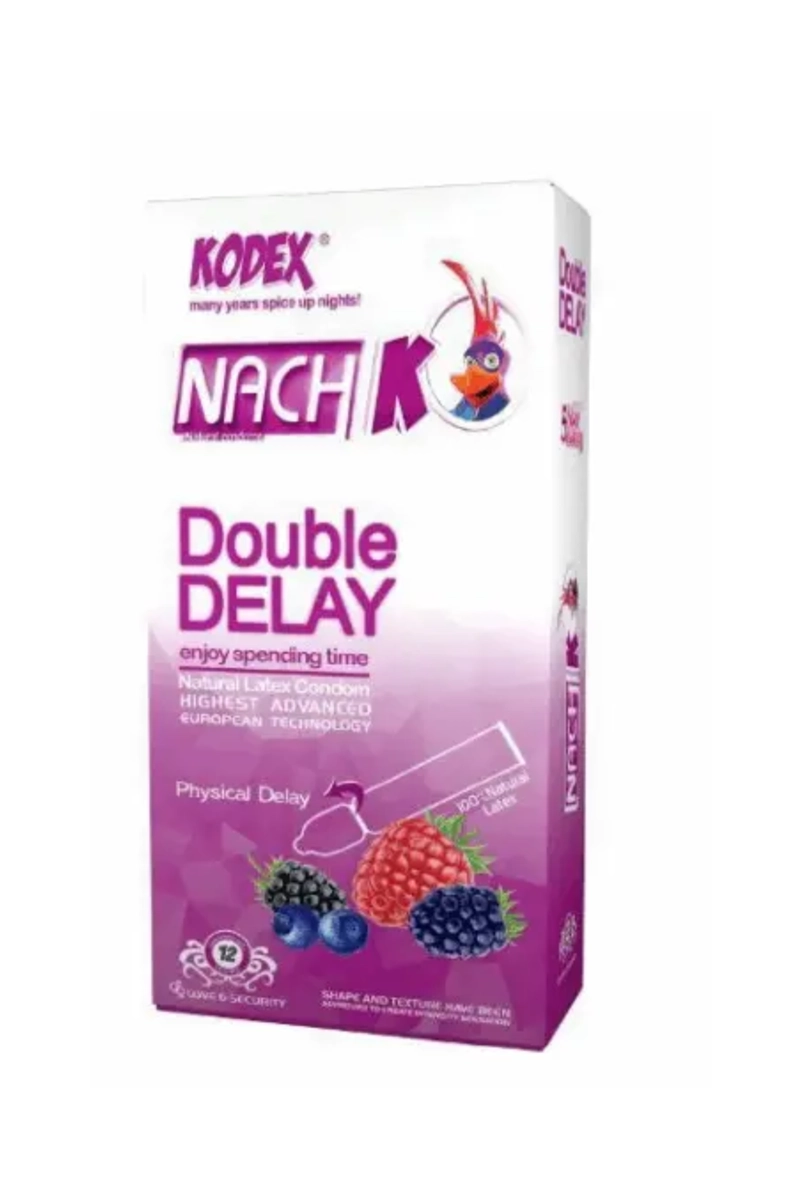 کاندوم دابل دیلی کدکس (12 عددی) Double Delay