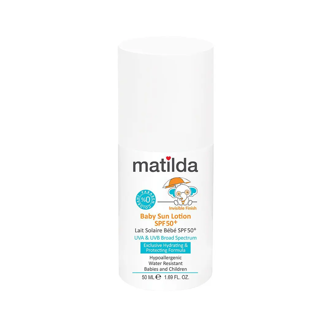 لوسیون ضد آفتاب کودک SPF50 ماتیلدا