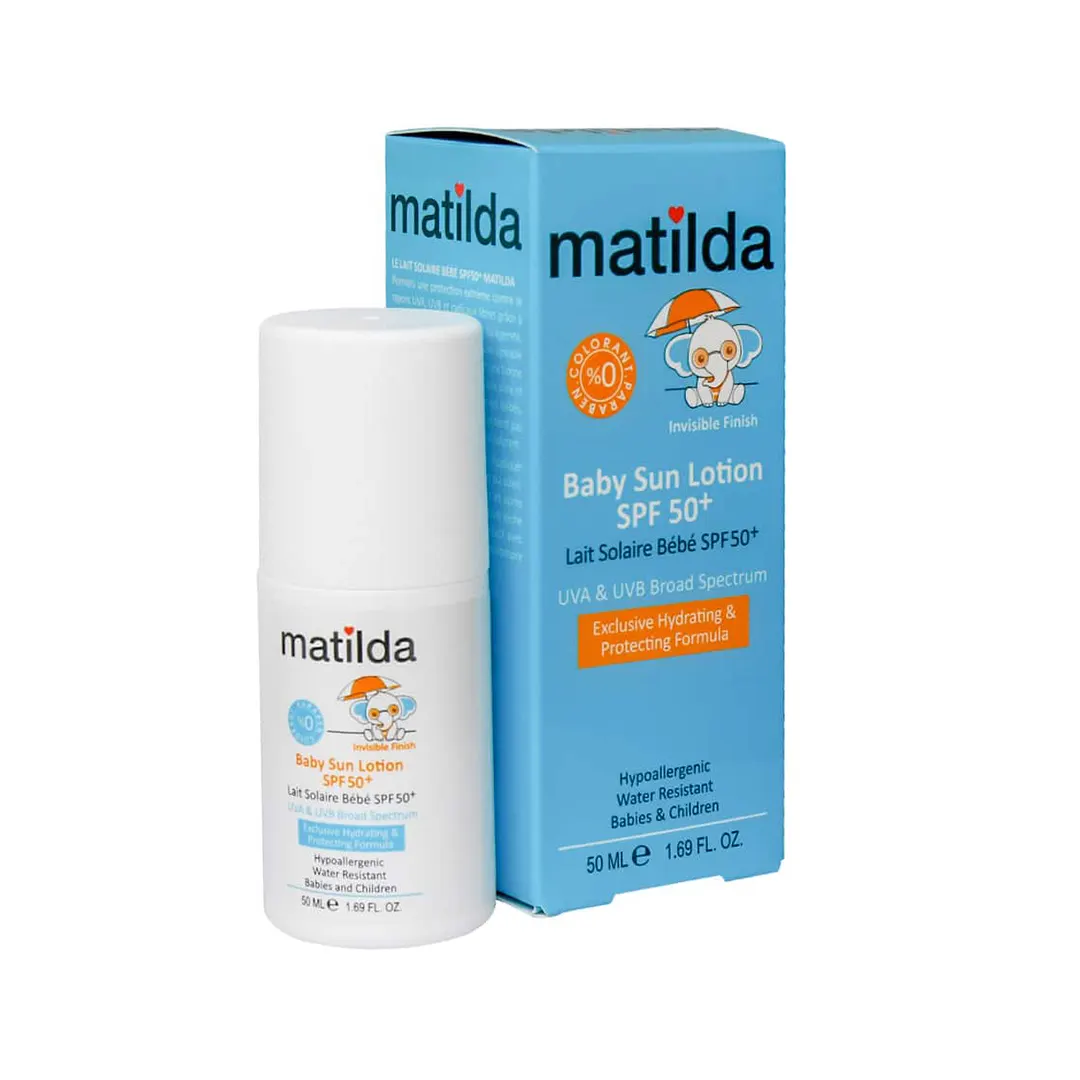 لوسیون ضد آفتاب کودک SPF50 ماتیلدا