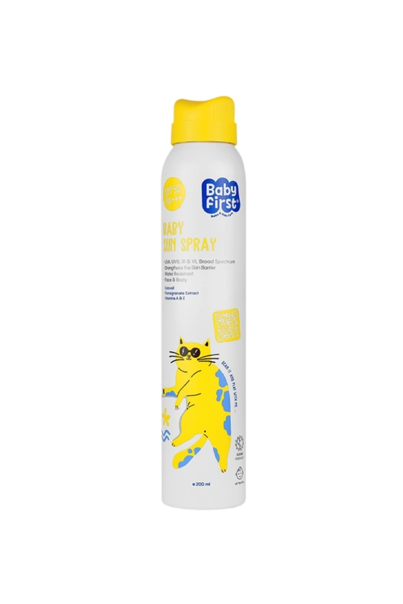 اسپری لوسیون ضد آفتاب SPF50 بیبی فرست