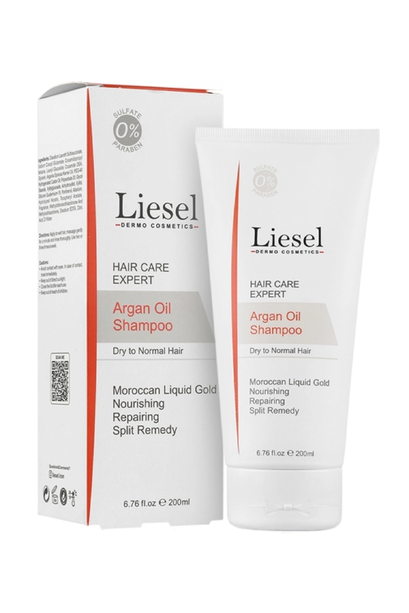 شامپو روغن آرگان موی خشک لایسل