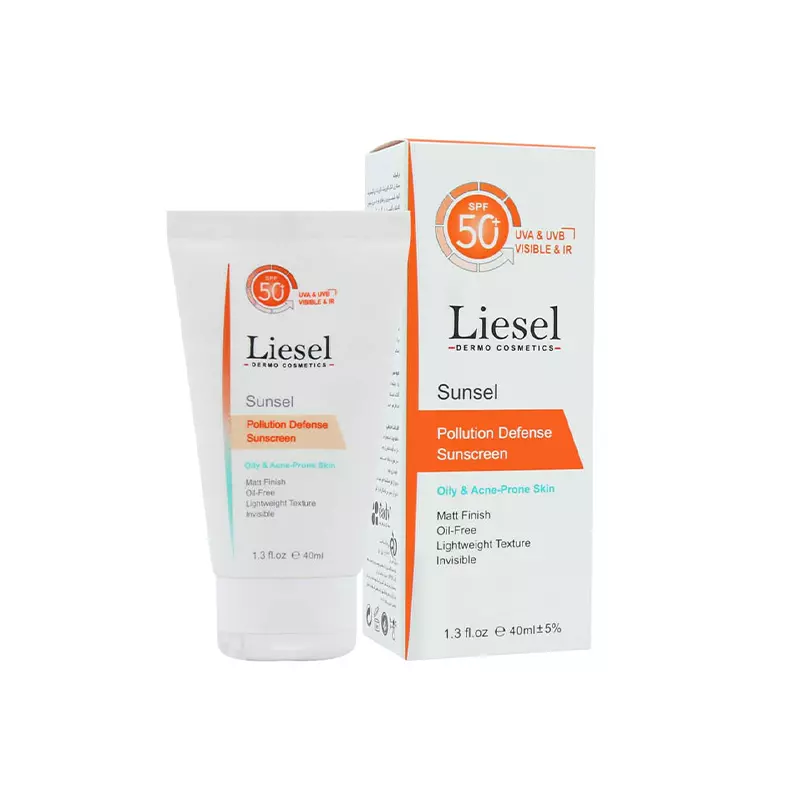 کرم ضد آفتاب لایسل سانسل برای پوست چرب و مختلط SPF50
