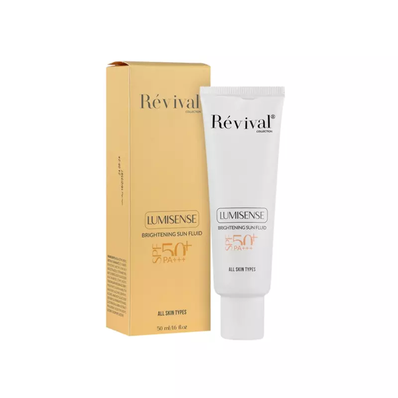 فلوئید ضد آفتاب و روشن کننده رویوال لومیسنس SPF50