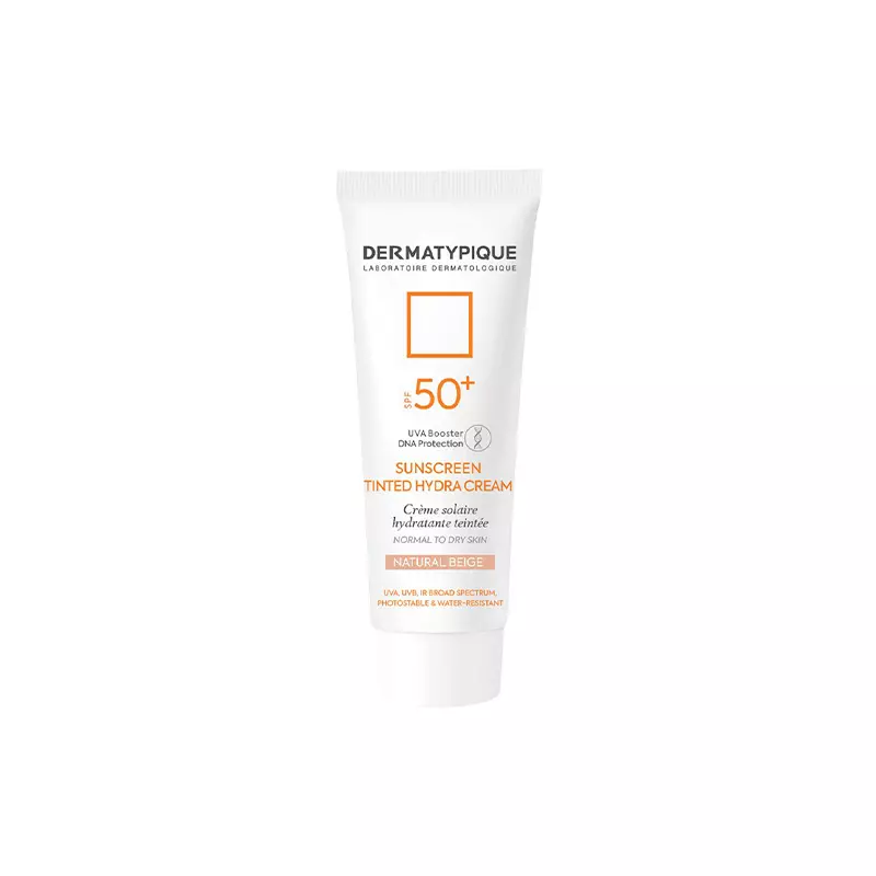 کرم ضد آفتاب آبرسان درماتیپیک SPF50 (پوست خشک - بژ طبیعی)
