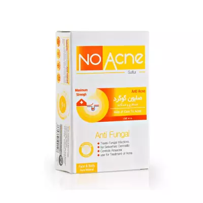 صابون درمانی گوگرد 9.5% نوآکنه (ضد جوش و ضد قارچ)