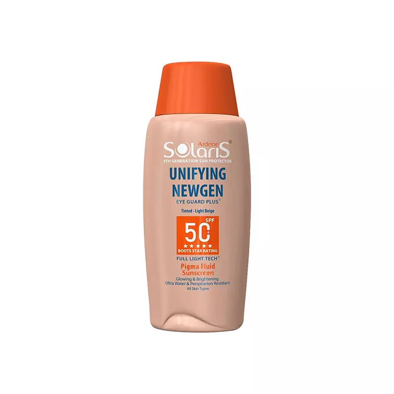 فلوئید ضد آفتاب یکدست کننده نیوژن آردن سولاریس (بژ روشن) SPF50