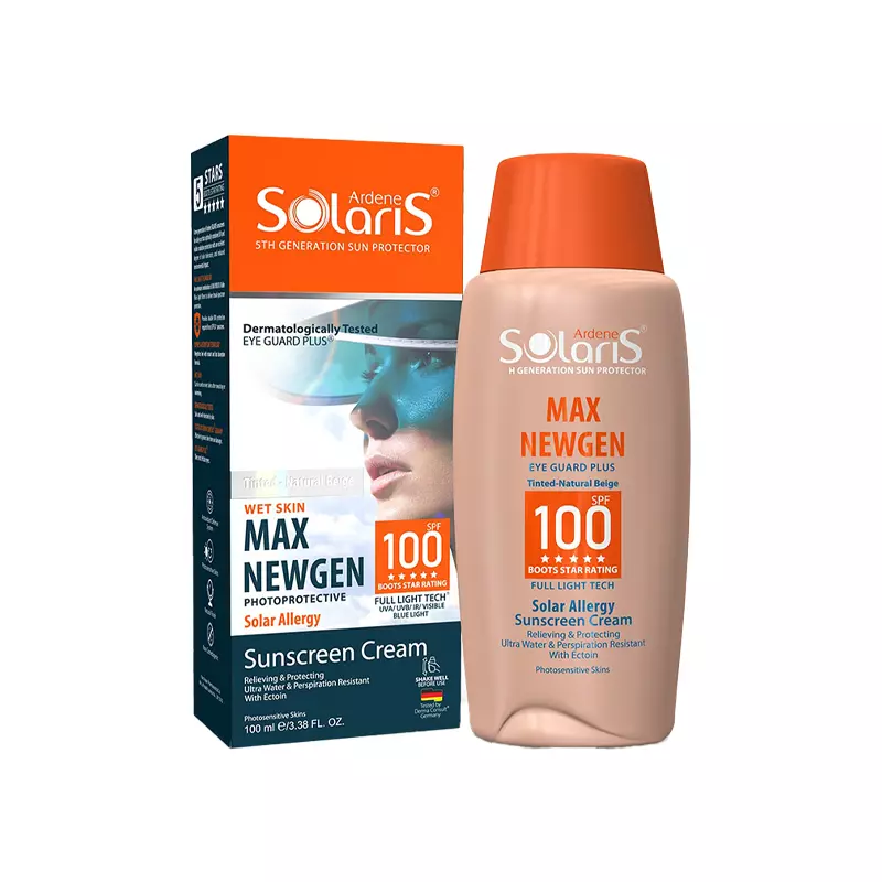کرم ضد آفتاب حداکثری مکس نیوژن آردن سولاریس SPF100 (پوست حساس)
