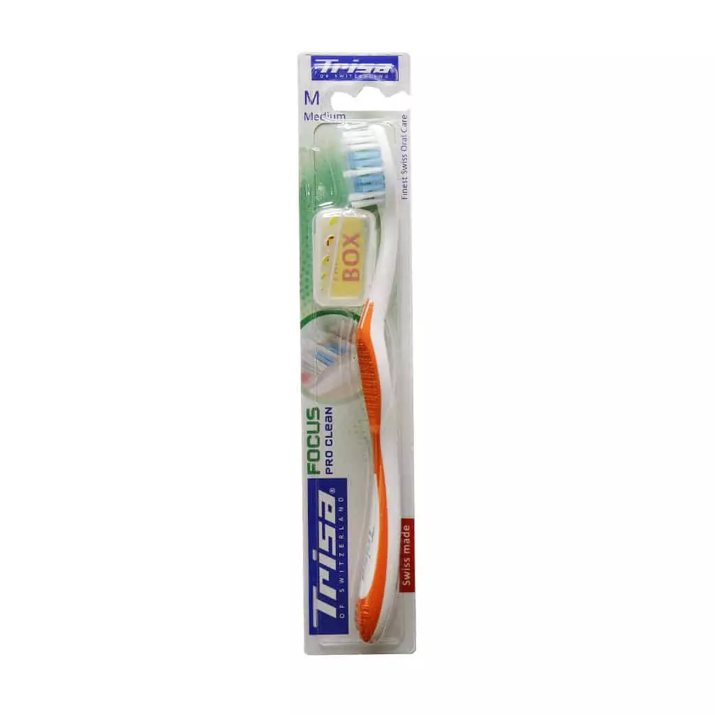 مسواک تریزا با برس متوسط (مدل Focus Pro Clean)