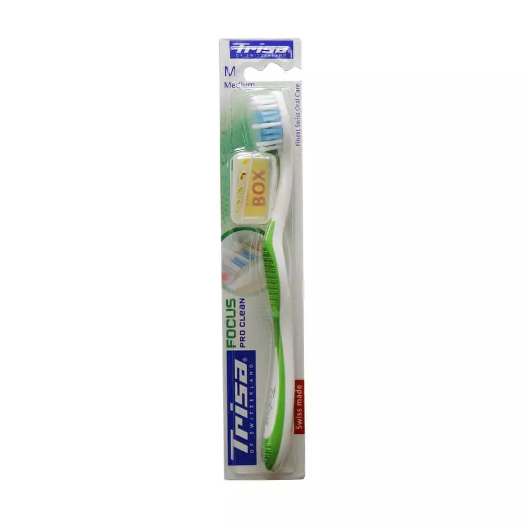 مسواک تریزا با برس متوسط (مدل Focus Pro Clean)