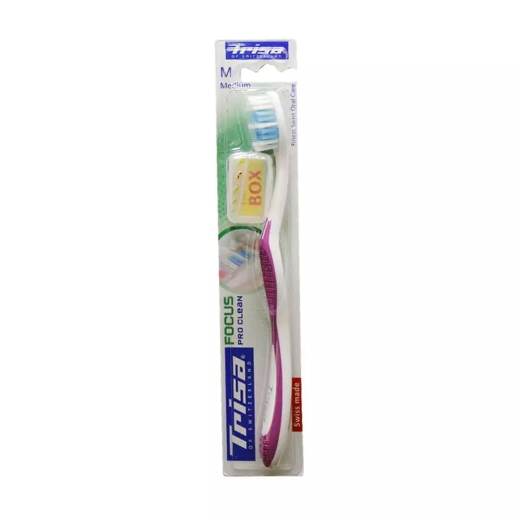 مسواک تریزا با برس متوسط (مدل Focus Pro Clean)
