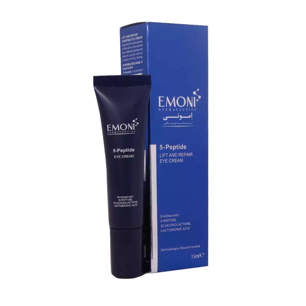 کرم ضد چروک دور چشم 5 پپتاید امونی (لیفت و ترمیم کننده)