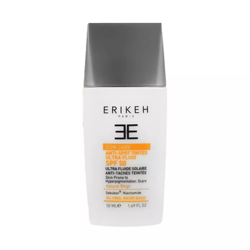 کرم ضد آفتاب و ضد لک اریکه SPF50 (بژ طبیعی)