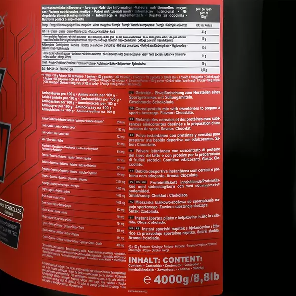 پودر گینر ایزی گین آیرون مکس (۴۰۰۰ گرمی)