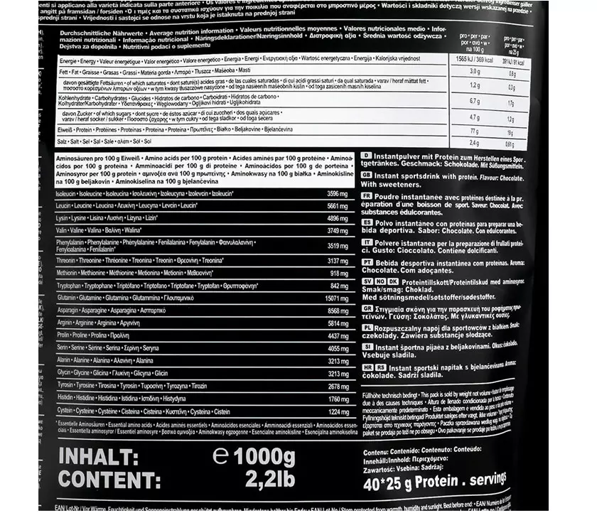 پودر پروتئین ترکیبی ۹۰ آیرون مکس (۱۰۰۰ گرمی)