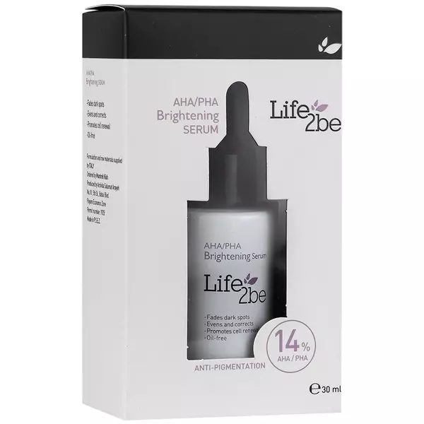 سرم لایه بردار و روشن کننده AHA/PHA لایف توبی