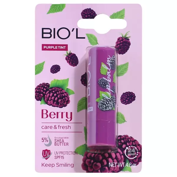 بالم لب نرم کننده بیول (توت بنفش - SPF15)
