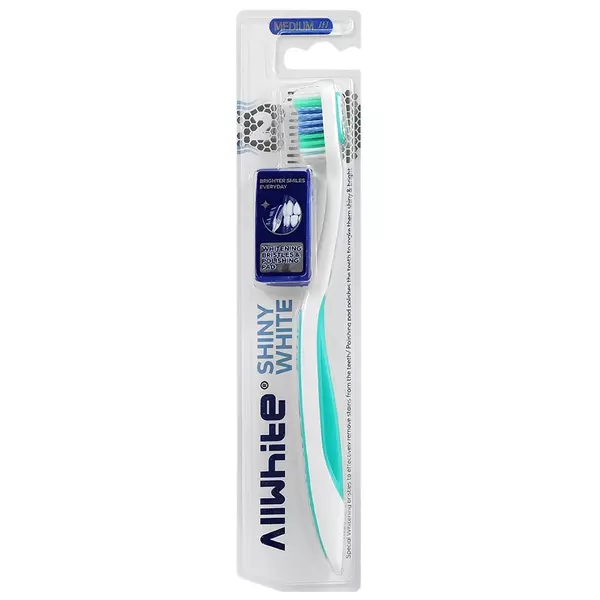 مسواک سفید کننده آل وایت (مدل Shiny White - متوسط)
