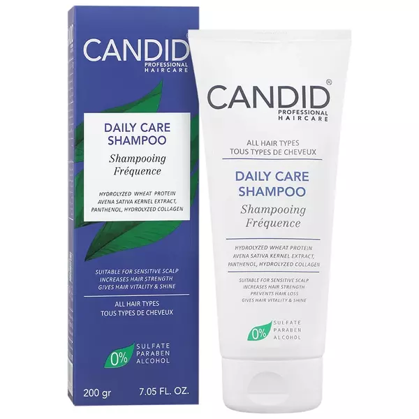 شامپو ویتامینه و پروتئینه روزانه کاندید (فاقد سولفات)