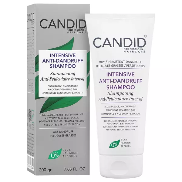 شامپو ضد شوره قوی کاندید (مخصوص شوره چرب)