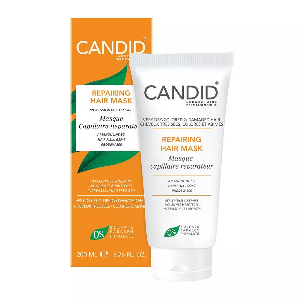 ماسک ترمیم کننده مو کاندید (موی خیلی خشک و آسیب دیده)
