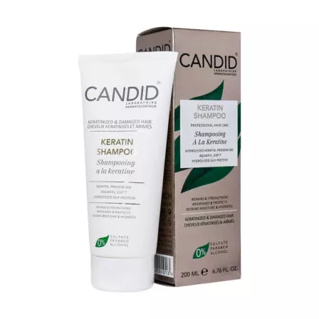 شامپو کراتینه کاندید (فاقد سولفات)