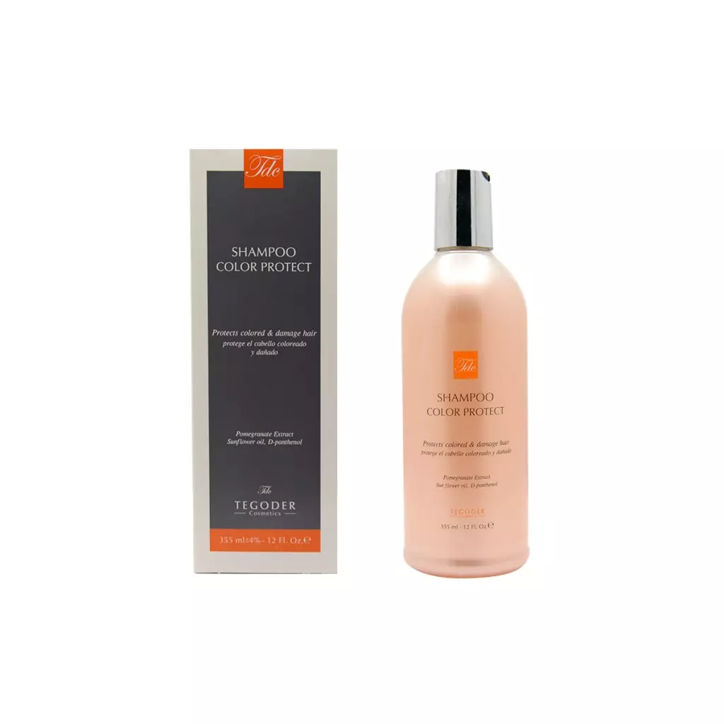 شامپو تقویت کننده و تثبیت رنگ مو تگودر (355 میل) | فاقد سولفات