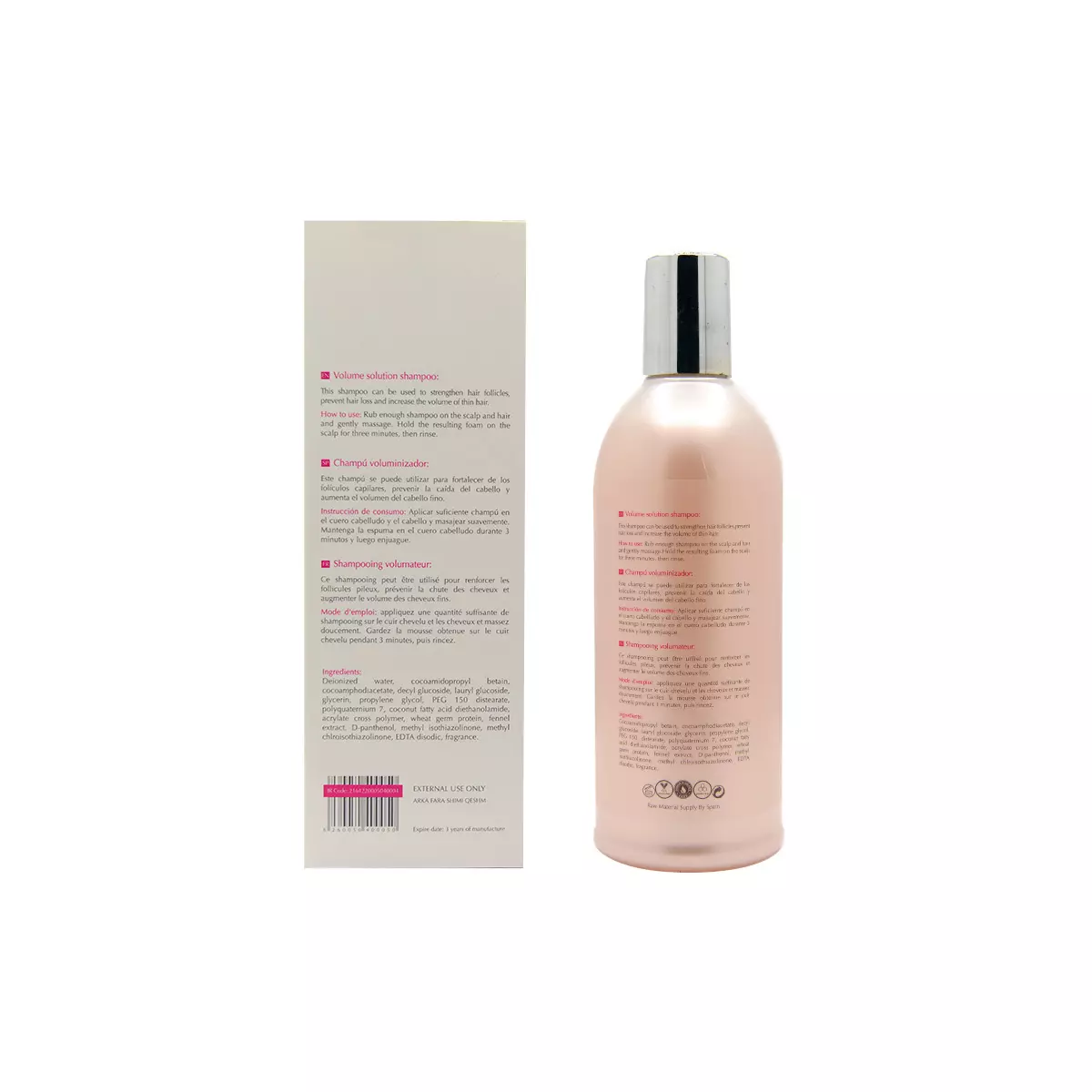 شامپو حجم دهنده و تقویت کننده مو تگودر (355 میل)