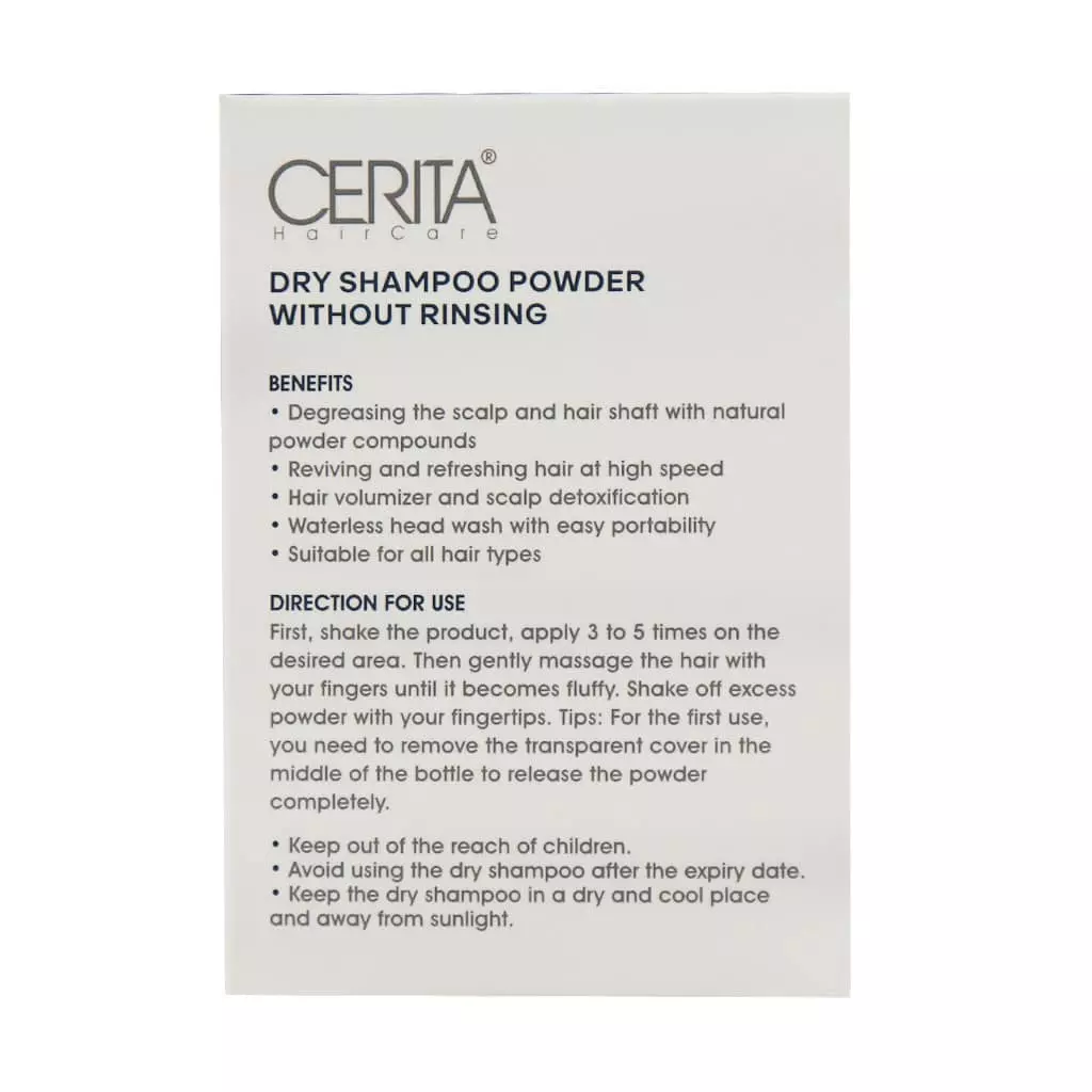شامپو خشک پودری سریتا (10 گرم)