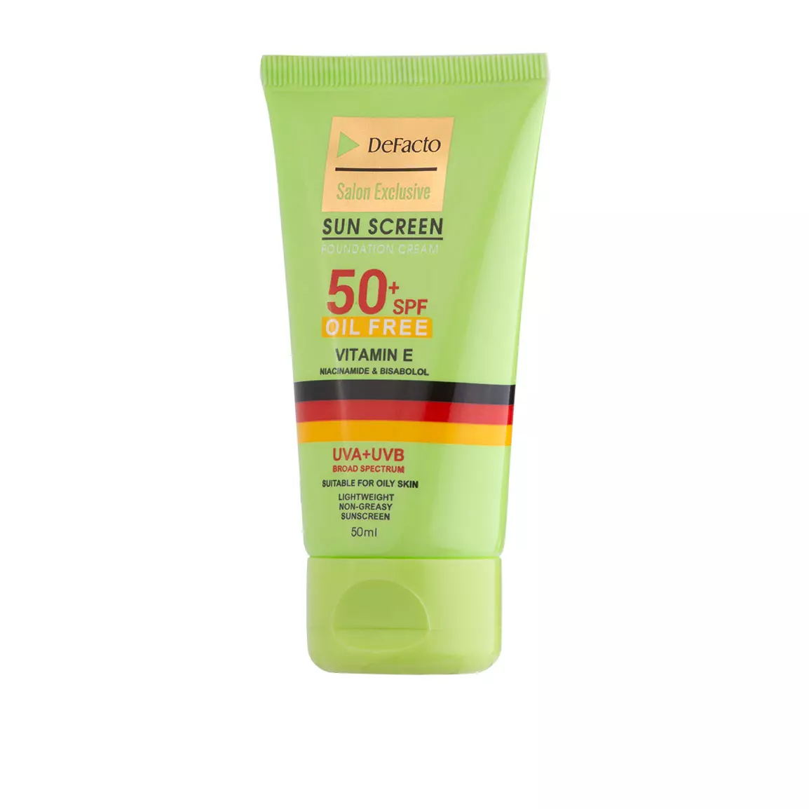 کرم ضد آفتاب رنگی فاقد چربی دیفکتو SPF 50 (در ۳ رنگ)