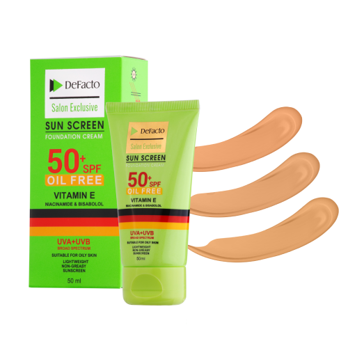 کرم ضد آفتاب رنگی فاقد چربی دیفکتو SPF 50 (در ۳ رنگ)