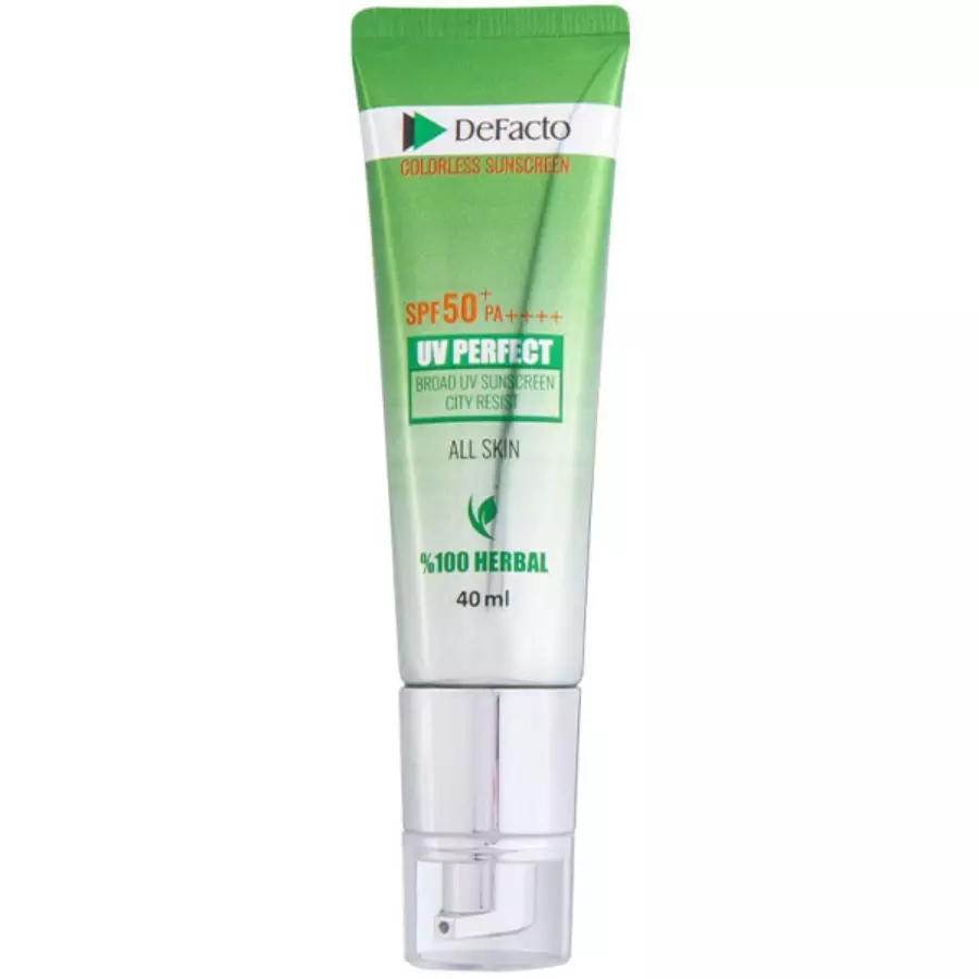 ضد آفتاب بی رنگ SPF50 دیفکتو مناسب انواع پوست 40 میلی لیتر