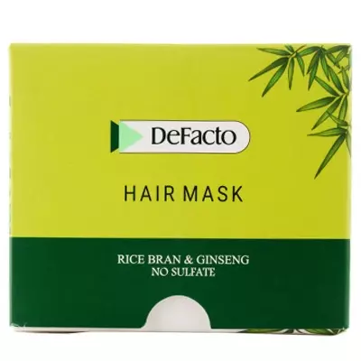 ماسک مو نرم کننده و ضد وز سبوس برنج و جنسینگ دیفکتو 500 میلی لیتر