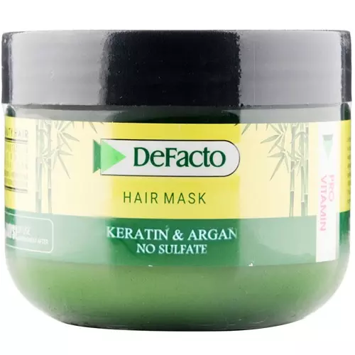 ماسک مو ترمیم کننده و درخشان کننده آرگان و کراتین دیفکتو 500 میلی لیتر