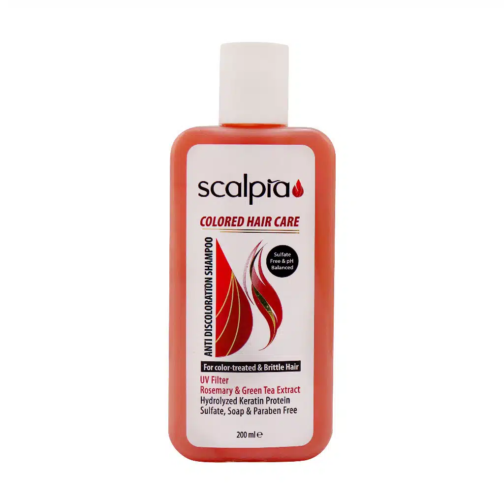 شامپو اسکالپیا موهای رنگ شده 200 میلی لیتر