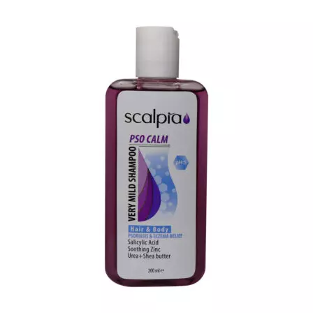 شامپو سر و بدن بسیار ملایم پوست های حساس اسکالپیا 200 میلی لیتر