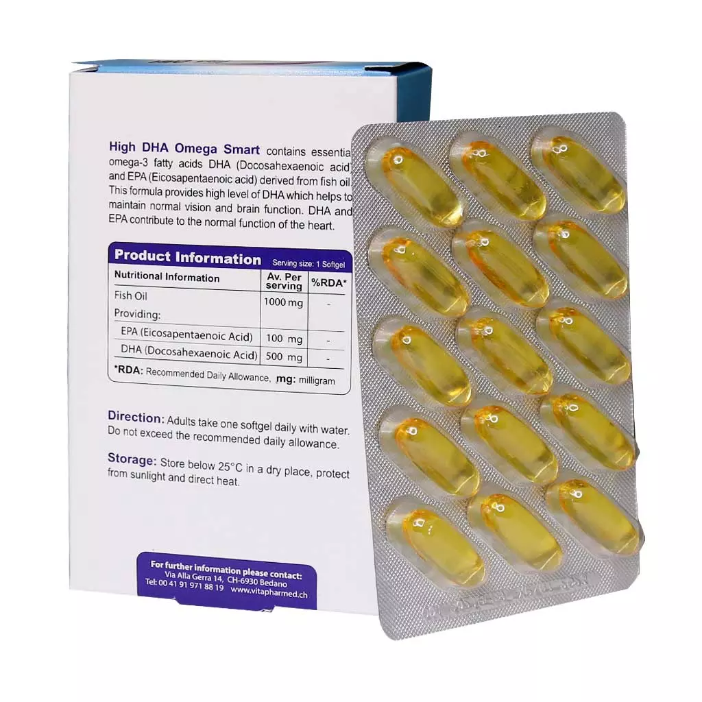 کپسول امگا 3 High DHA ویواتیون