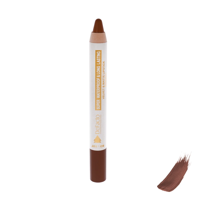 رژ لب مدادی مات دیفکتو مدل Super Waterproof