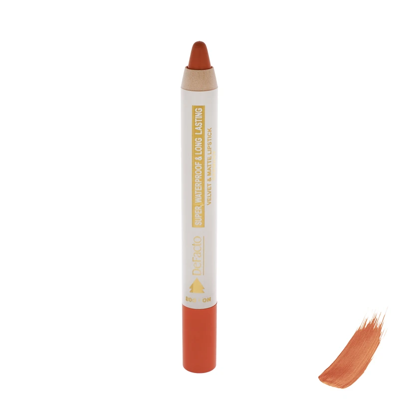 رژ لب مدادی مات دیفکتو مدل Super Waterproof