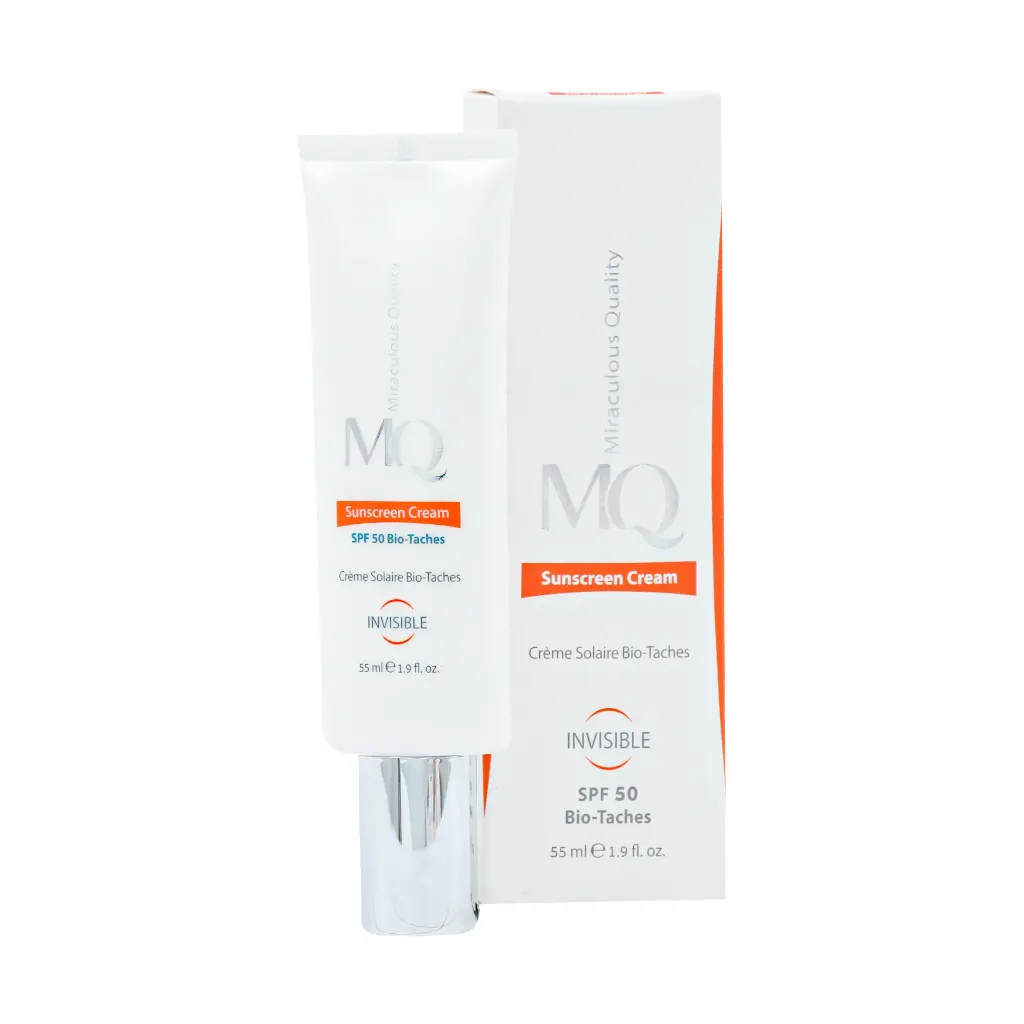 ضد آفتاب روشن کننده بایوتچ SPF50 ام کیو - رنگی و بی رنگ