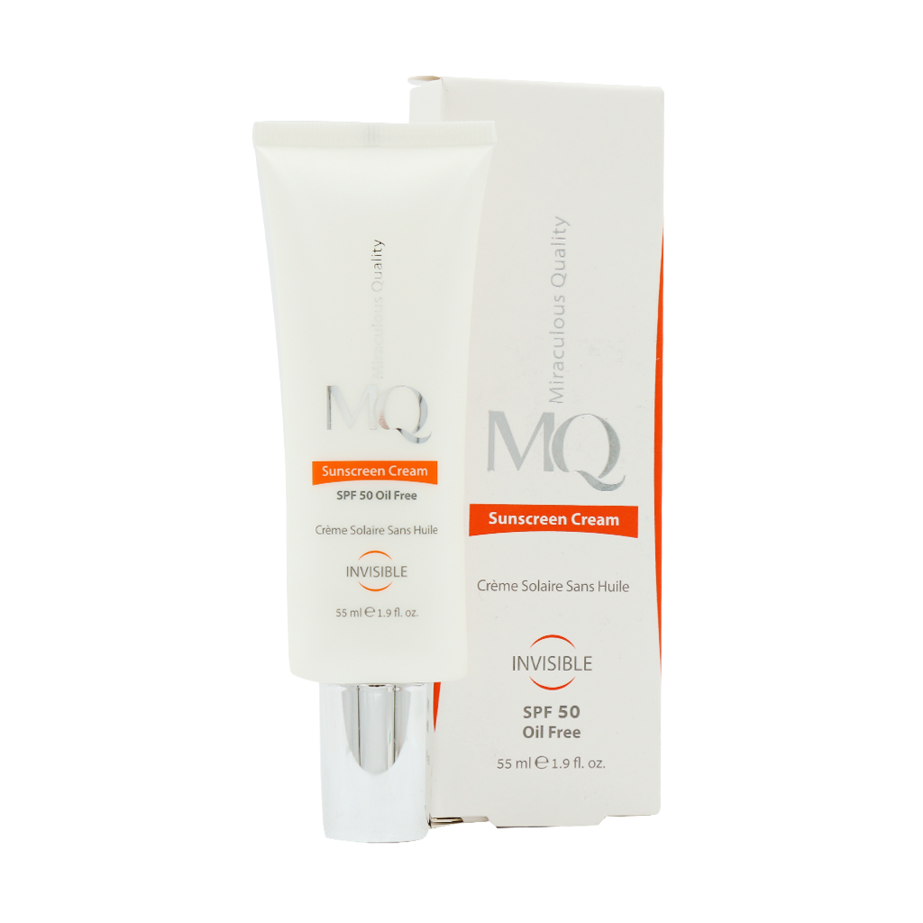 ضد آفتاب فاقد چربی SPF50 ام کیو - رنگی و بی رنگ