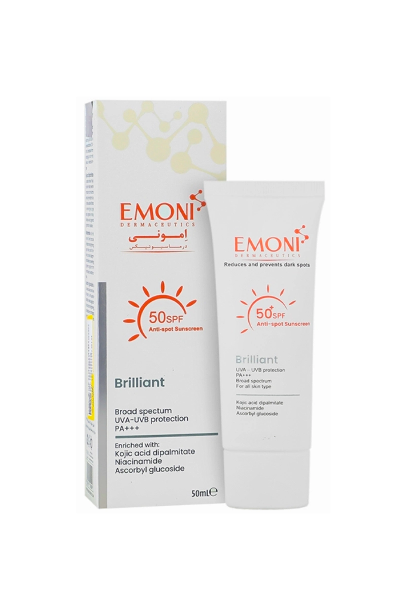 کرم ضد آفتاب و ضد لک امونی (بی رنگ) SPF50