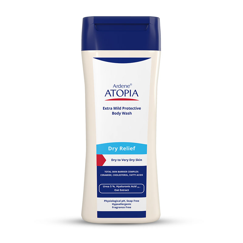 لوسیون شوینده و مرطوب‌کننده بدن Dry Relief آردن آتوپیا