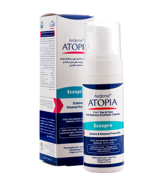 فوم شوینده ملایم صورت و اطراف چشم Eczopro آردن آتوپیا