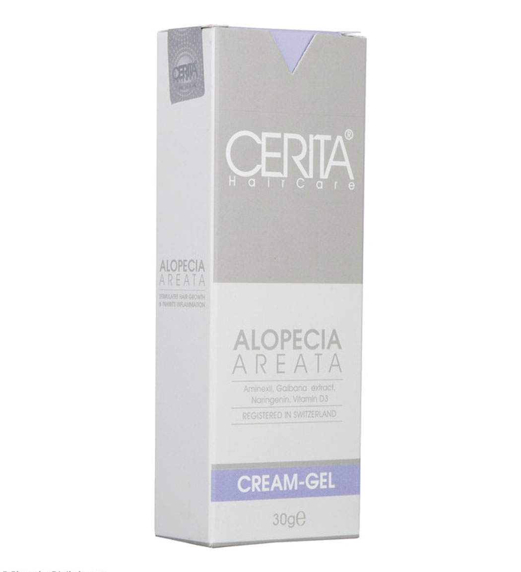 کرم ژل ریزش مو سکه‌ای سریتا مدل Alopecia Areata