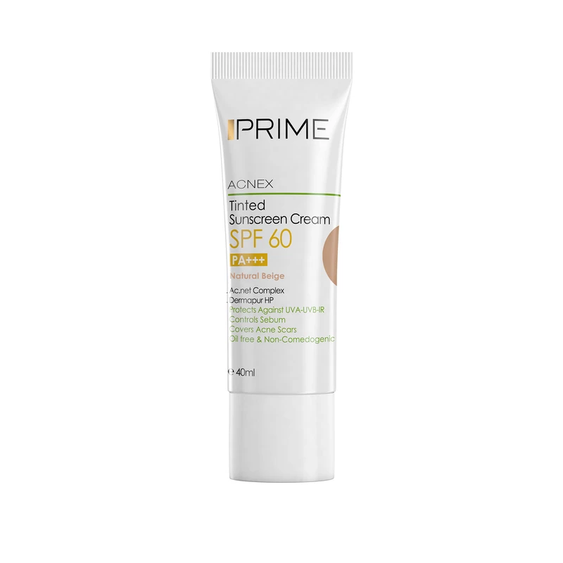 کرم ضد آفتاب رنگی پریم SPF 60 رنگ بژ