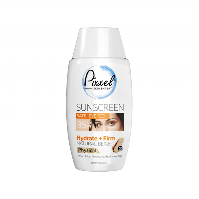 کرم ضد آفتاب دور چشم فیزیکال پیکسل SPF 35 - بژ طبیعی و بژ روشن