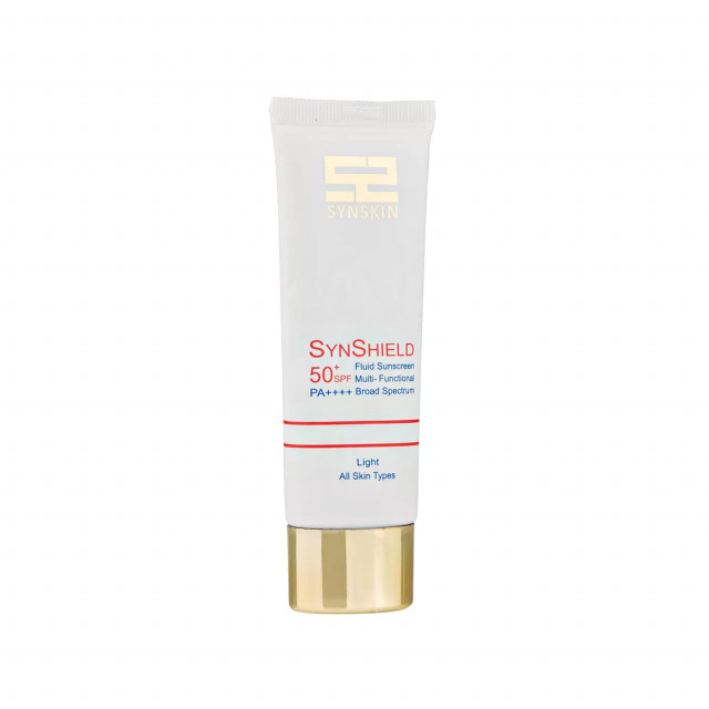 فلوئید ضد آفتاب SPF 50 ساین اسکین مدل ساین شیلد - رنگ لایت